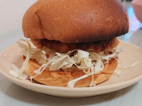 チキンカツバーガー